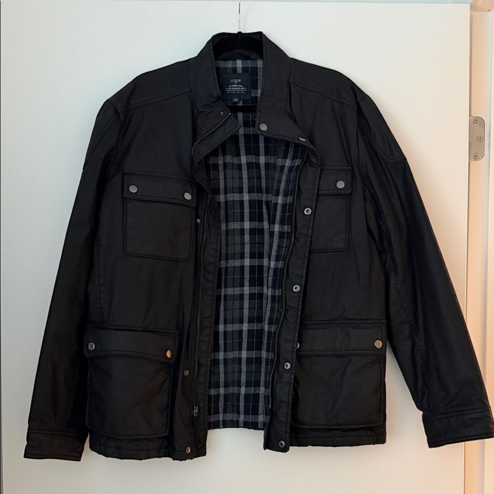 Jcrew Men's Black Jacket size Large